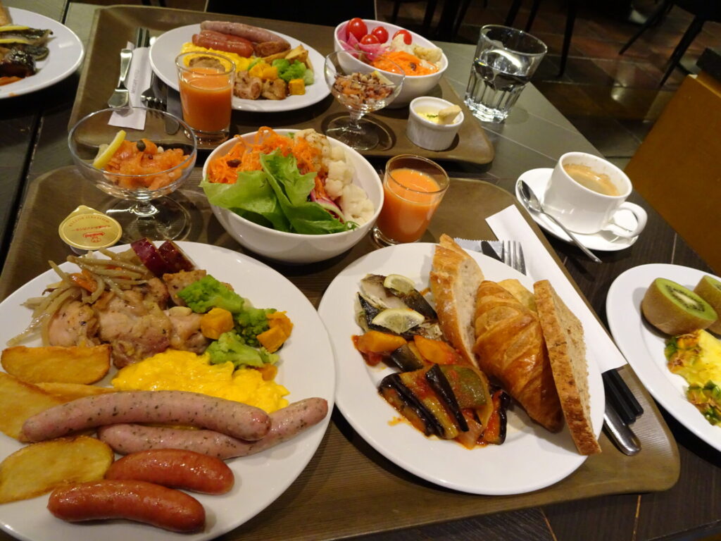 メルキュール東京銀座ビストロレシャンソンのモーニング、朝食ブッフェ