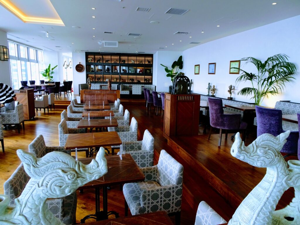 「ザ・スクエアホテル横浜みなとみらい」19階レストラン「ORIENTAL BEACH(オリエンタルビーチ)」の朝食、和洋食ビュッフェ