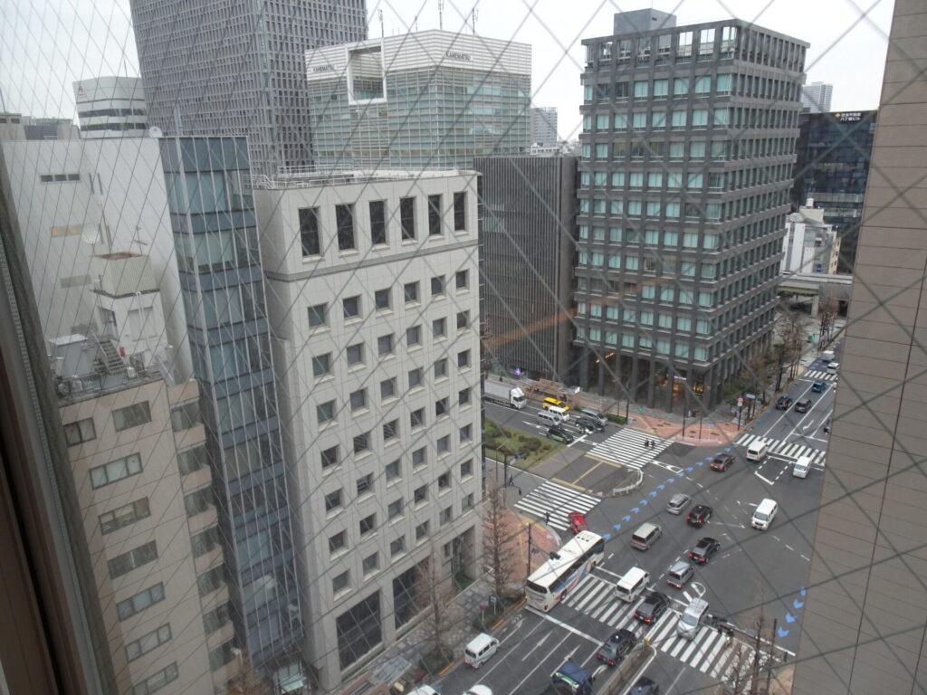ホテルインターゲート東京京橋、スタンダードダブルルームからの眺め、眺望