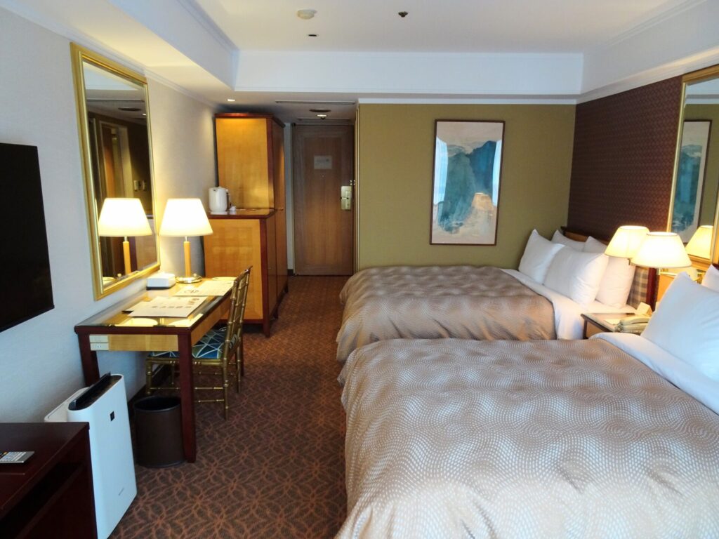 ローズホテル横浜、９階デラックスツインルーム、客室内設備・アメニティ