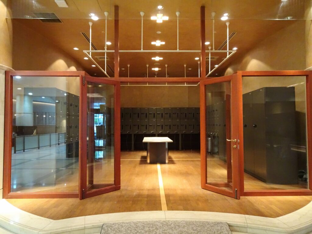 グランドメルキュール札幌大通公園、荷物預けロッカールーム