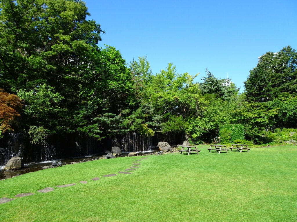 札幌パークホテル、SAPPORO PARK HOTEL、中庭