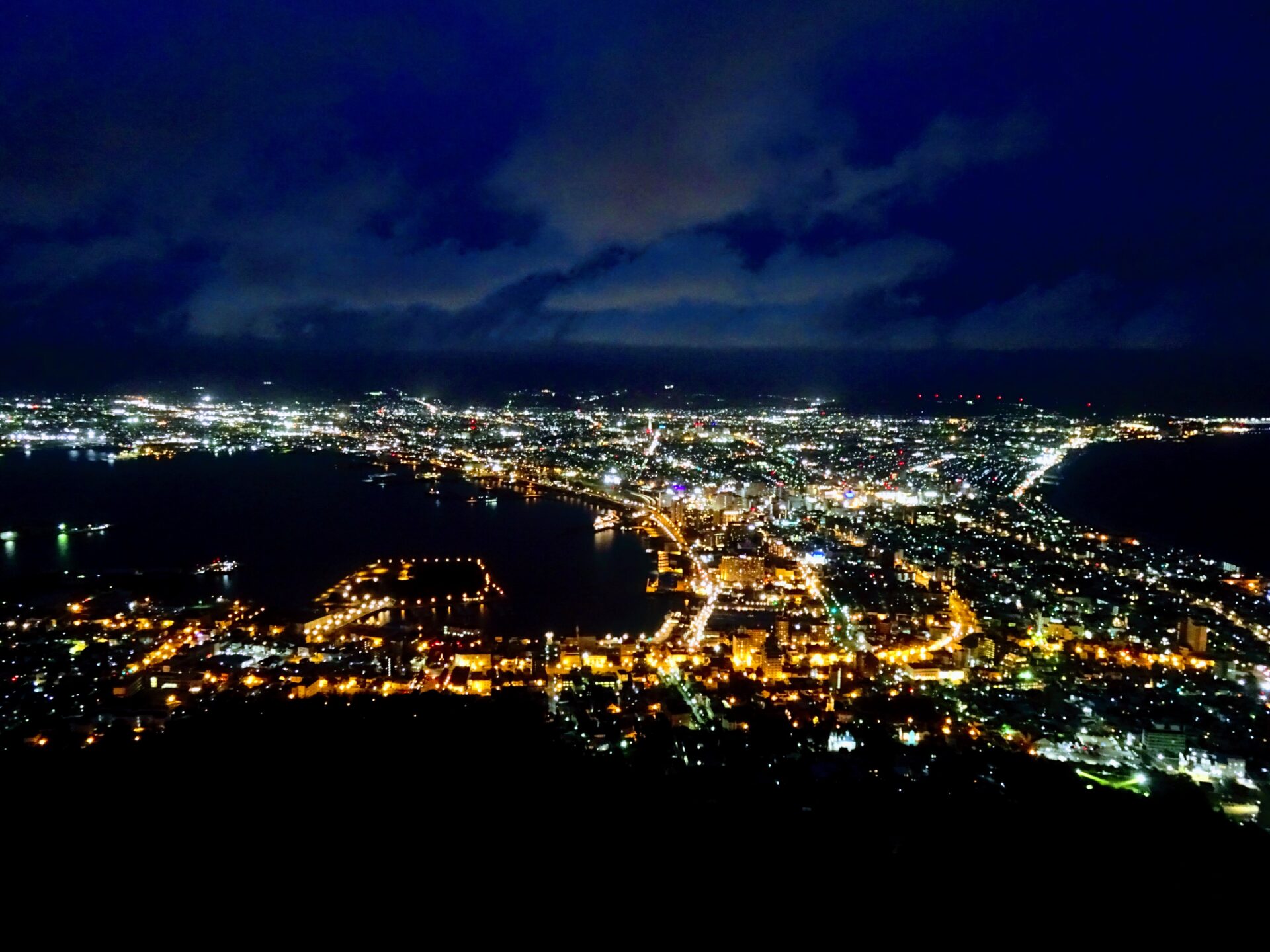 北海道 函館、函館山からの夜景