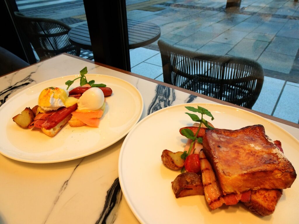 ザ・ゲートホテル横浜 by HULIC、THE GATE HOTEL横浜 by HULIC、1階「Anchor Grill Yokohama」朝食、メイン料理